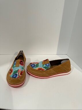 Ariat "Cruiser" Slip-On Suede Loafers